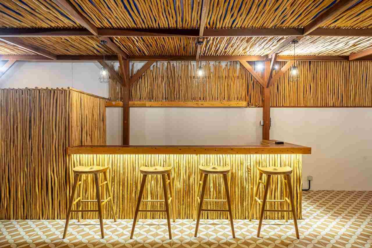 Pergola natural villa